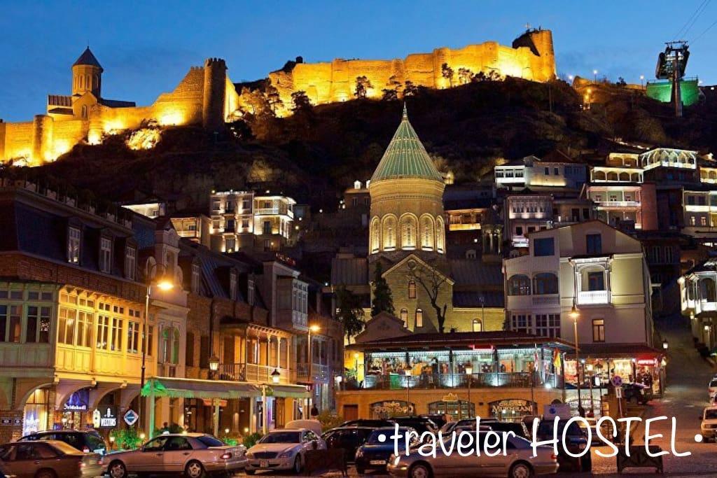 טביליסי Traveler Hostel מראה חיצוני תמונה